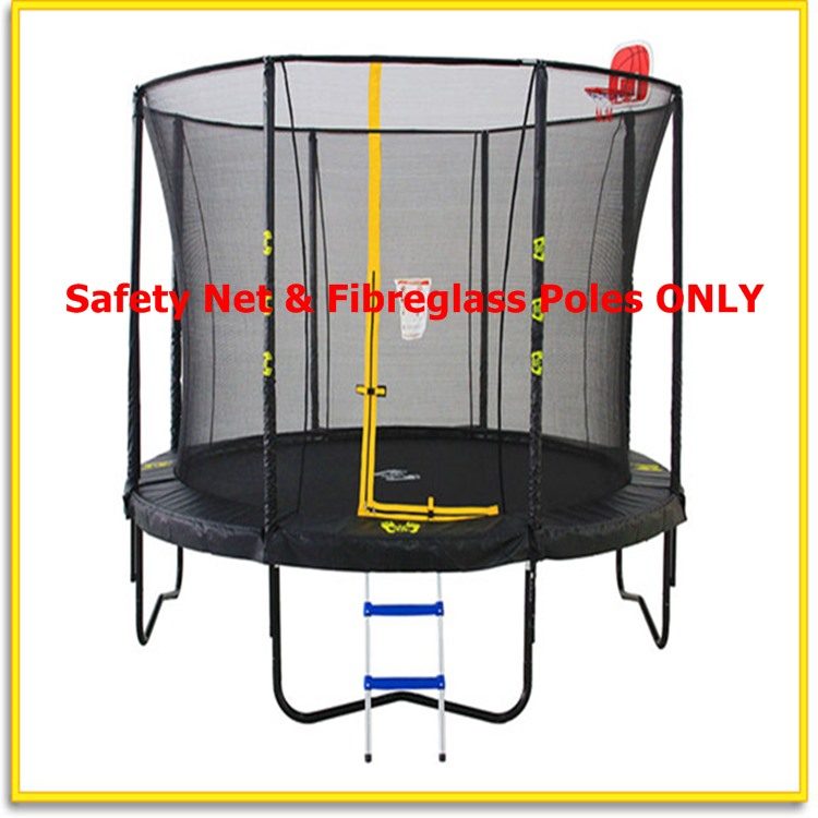 10ft Replacement Net Black Big Air Trampolines